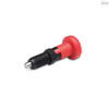 Elesa AISI 303 SS plunger, without locking nut, PMT.101-SST-10-M20x1, 5-A-C6 PMT.101-SST-A
